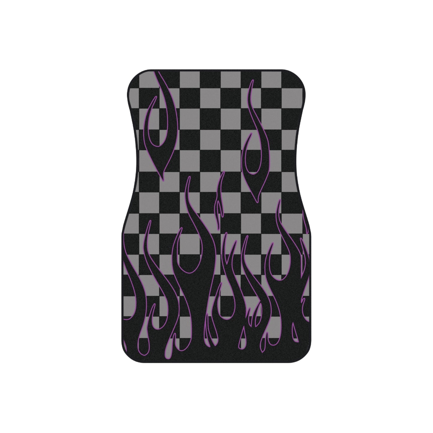 Flaming Purple Style Floor Mat
