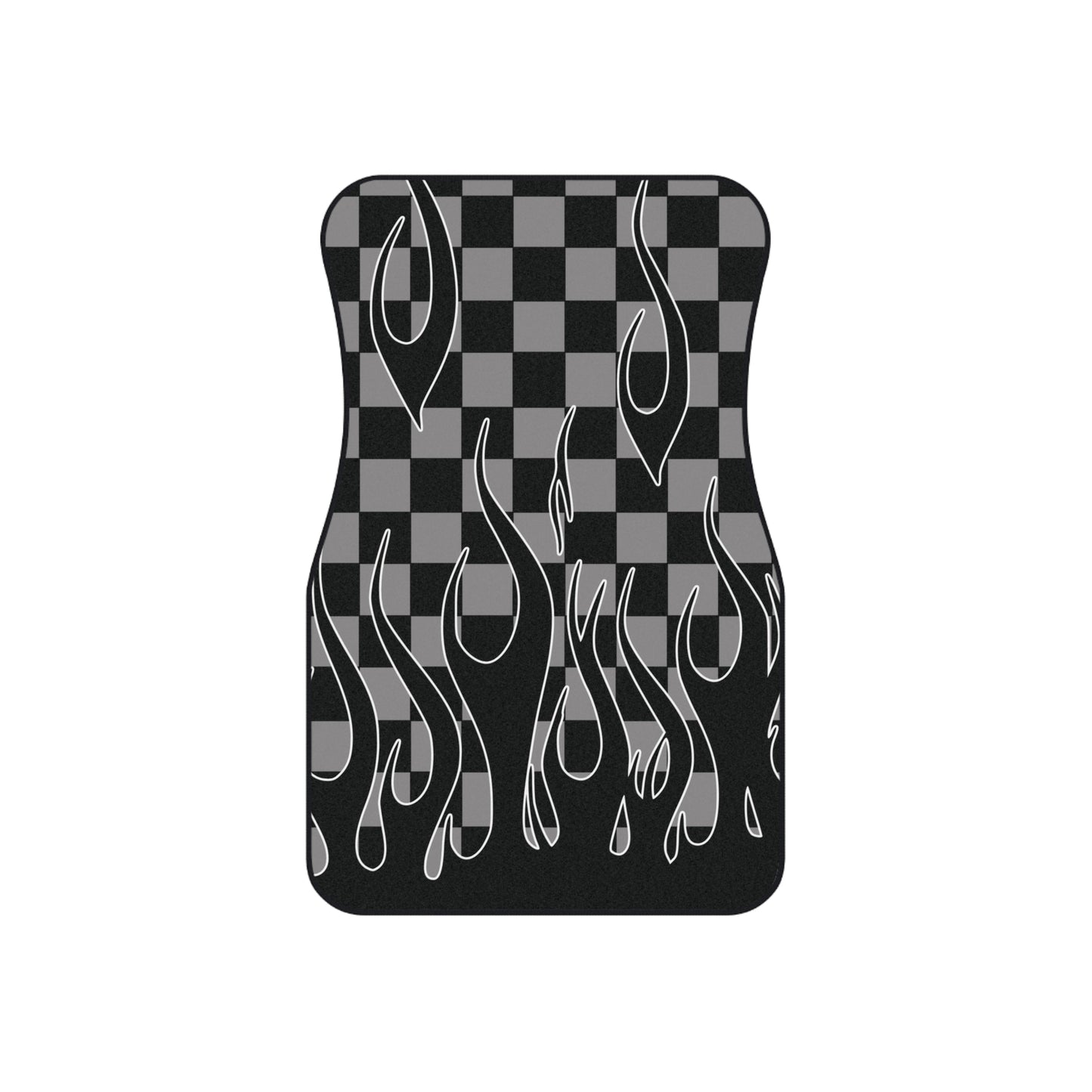 Flaming Gray Style Floor Mat