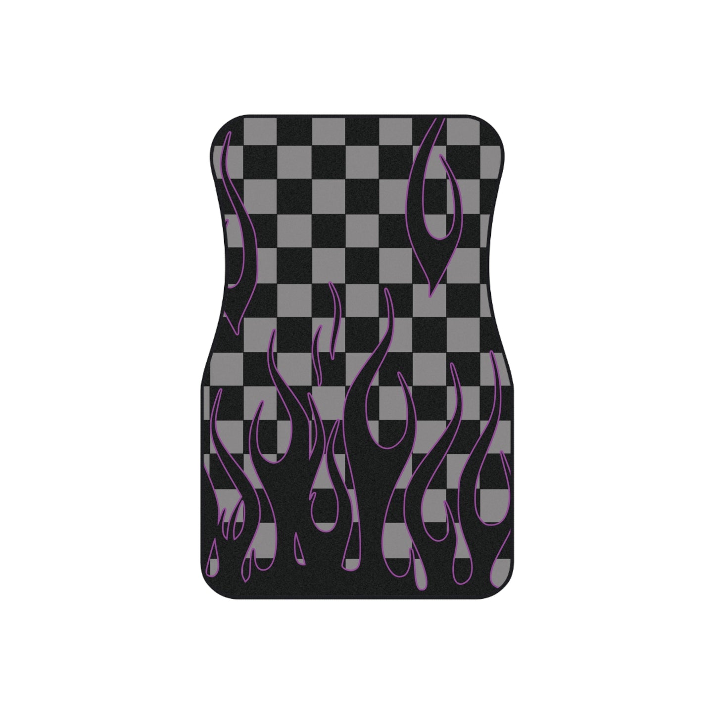 Flaming Purple Style Floor Mat