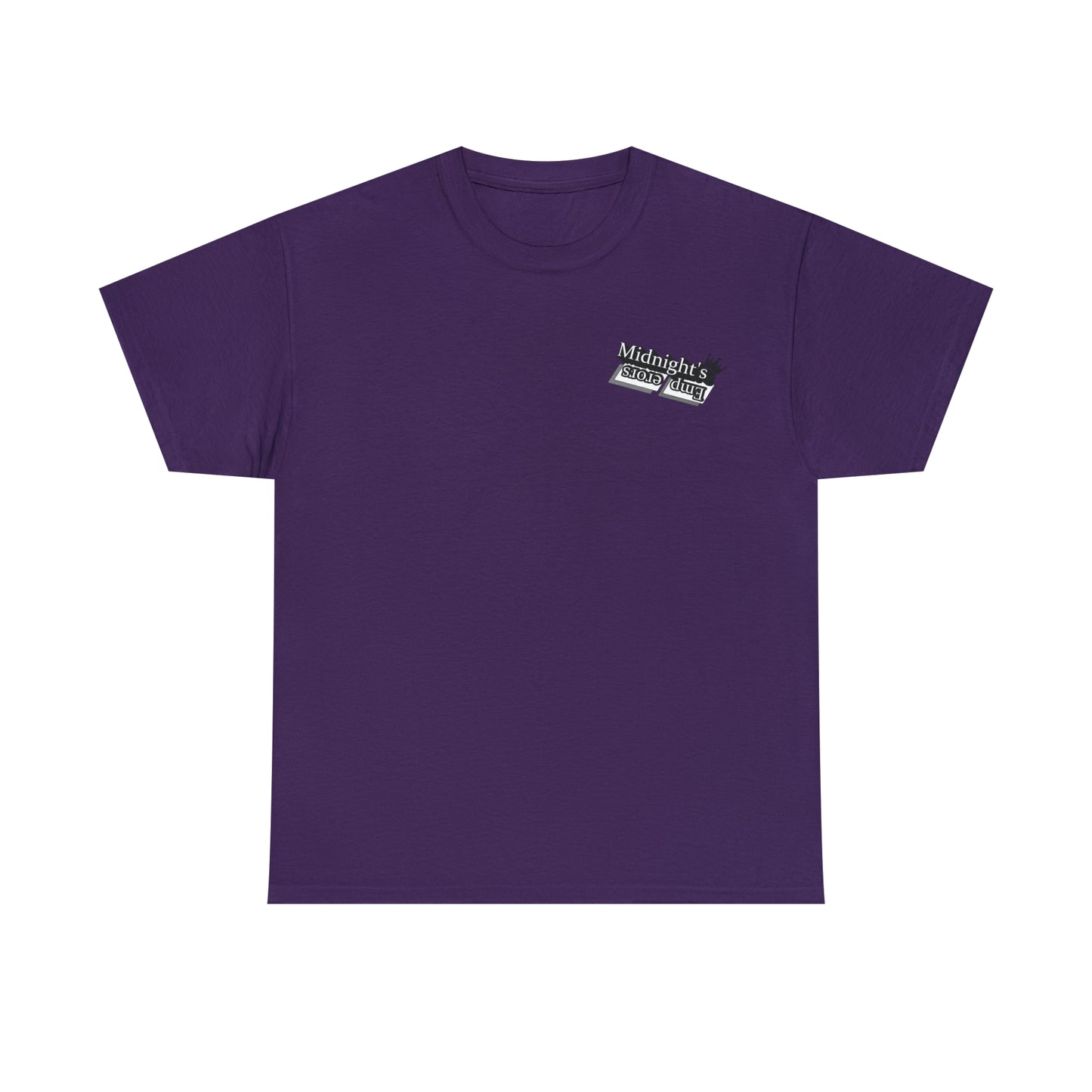 Purple & Grey Hard Logo Tee