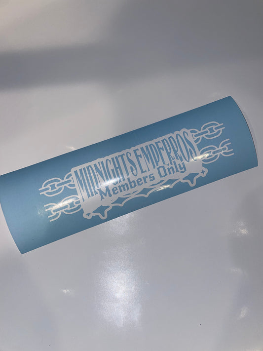 {MEMBERS ONLY} Chain Decal